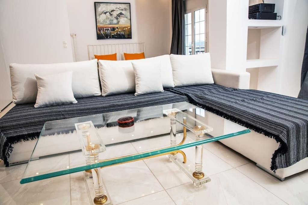 Seafront Central Apt In Lavrio公寓 外观 照片